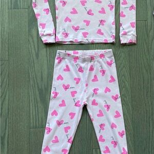 3/$25 🩷 Pink Heart Kids Pajamas | size 3T 🩷